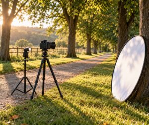 how to use fill flash outdoors