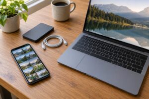 how do i free up phone storage without losing photos