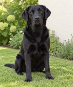how to photograph a black dog