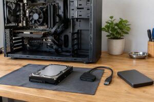 how to move photos off an old computer
