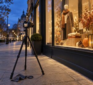 how to photograph a window display