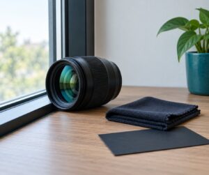 how to photograph through glass without reflections