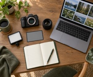 how to keep a consistent look across photos