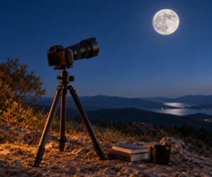 how to photograph the moon with a regular camera