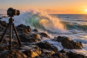 how to photograph ocean waves