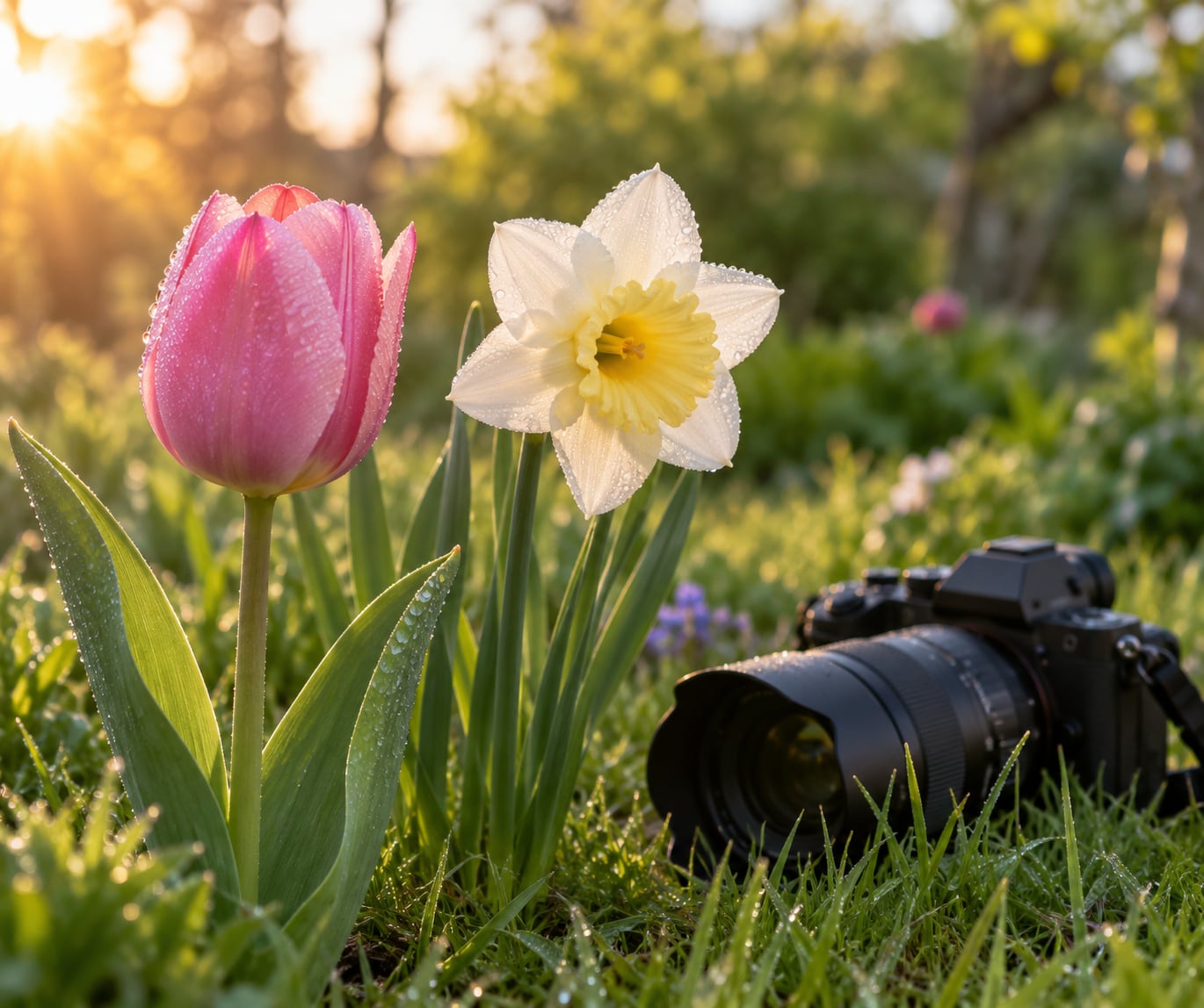 how to photograph spring blooms before they fade