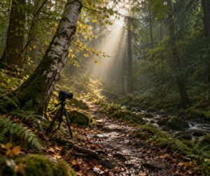 how to photograph a forest without chaos