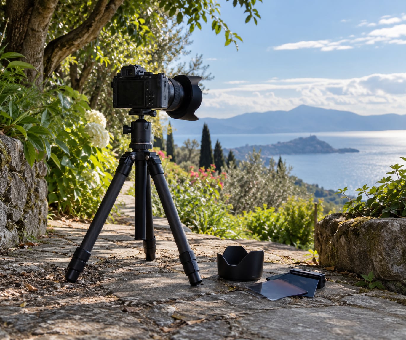 how to meter for a bright sky and dark ground