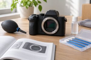 how to clean a camera sensor safely
