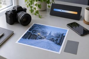 why do my photos look too blue
