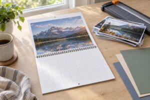 how to make a diy photo calendar