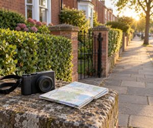 how to photograph a neighborhood walk without being creepy