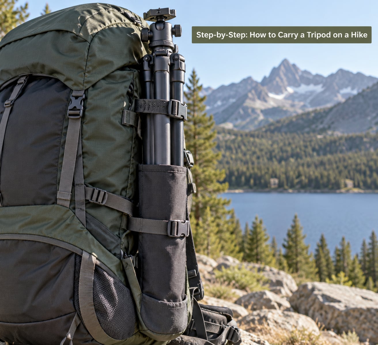 Step-by-Step: How to Carry a Tripod on a Hike
