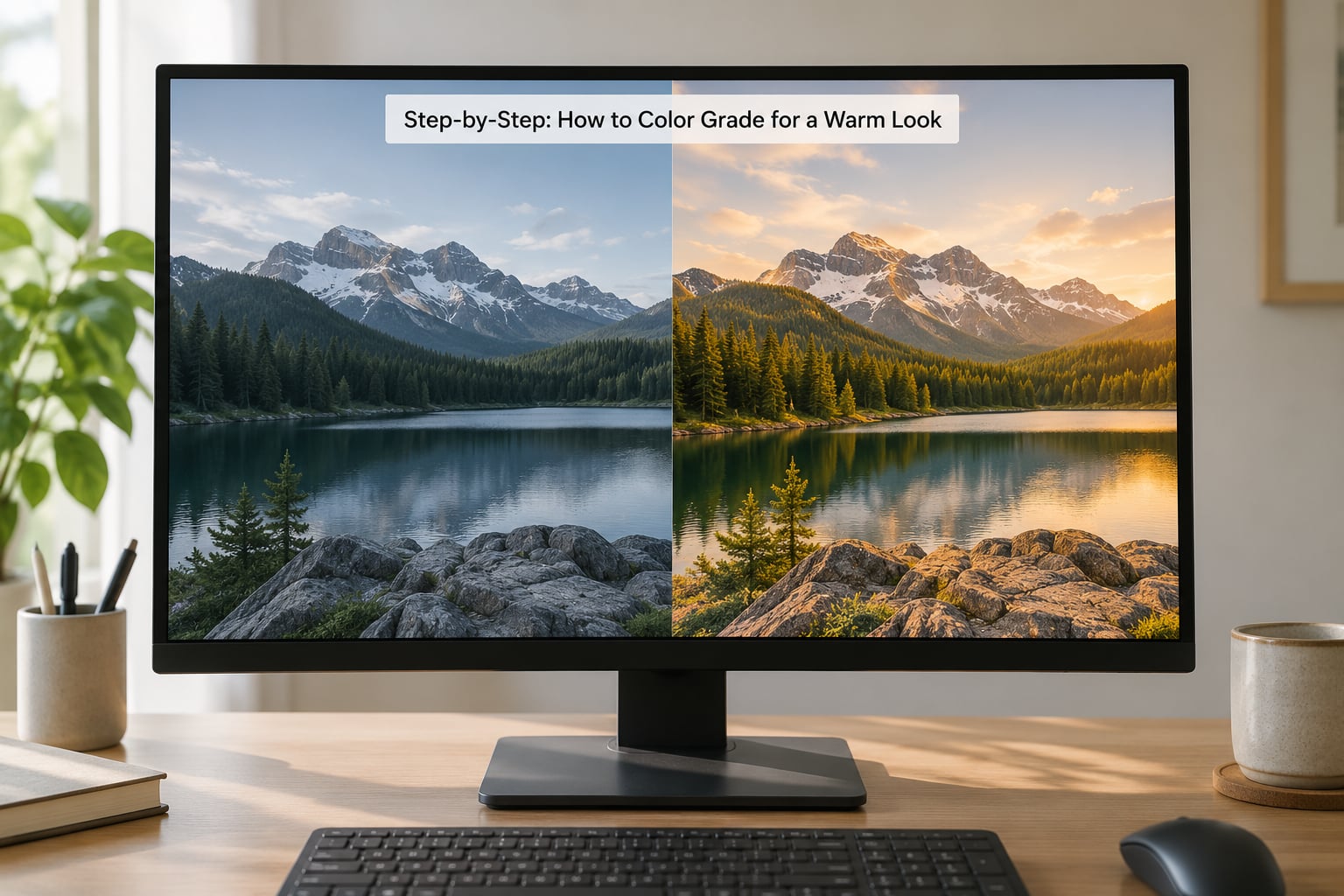 Step-by-Step: How to Color Grade for a Warm Look
