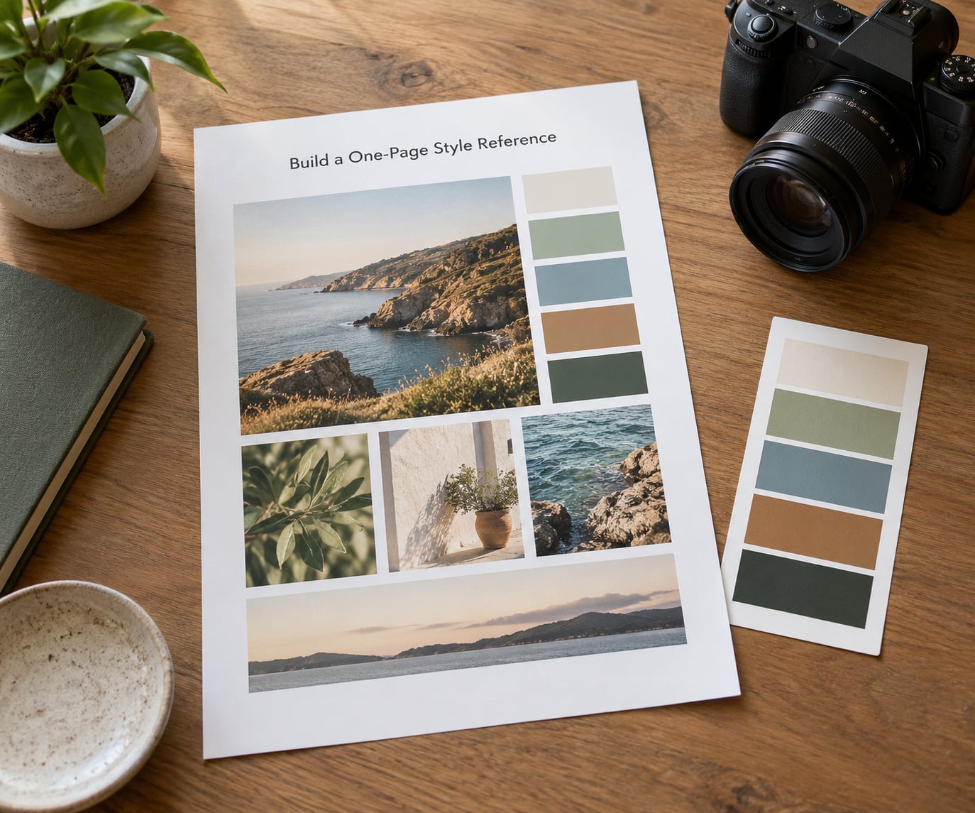 Build a One-Page Style Reference