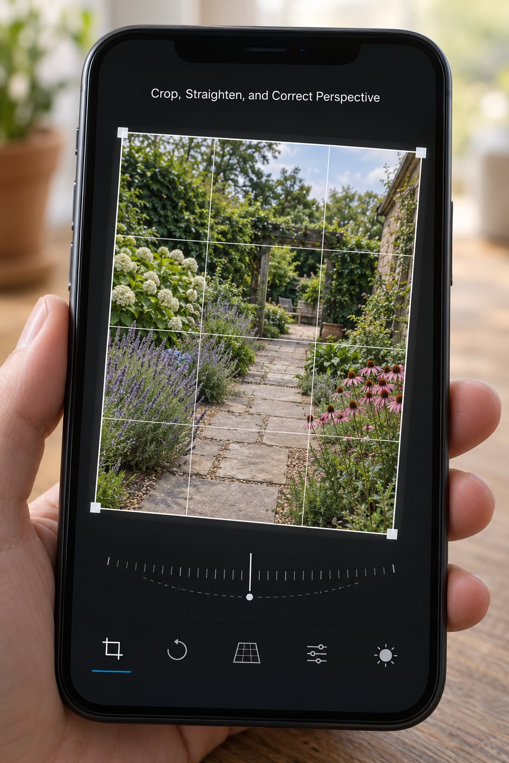 Crop, Straighten, and Correct Perspective