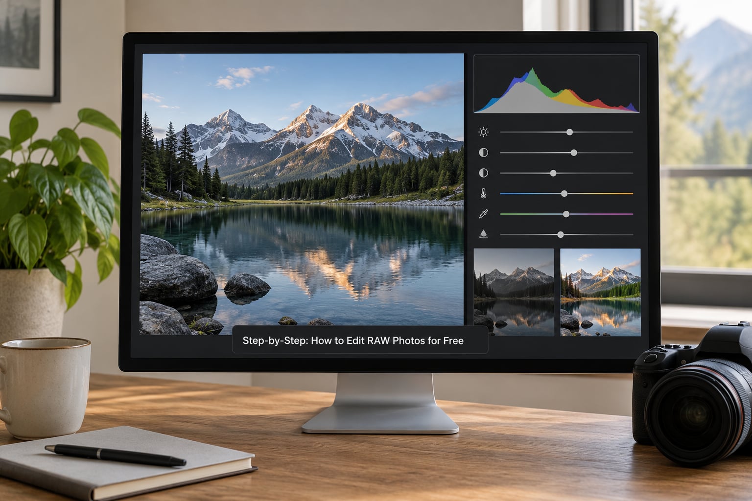 Step-by-Step: How to Edit RAW Photos for Free