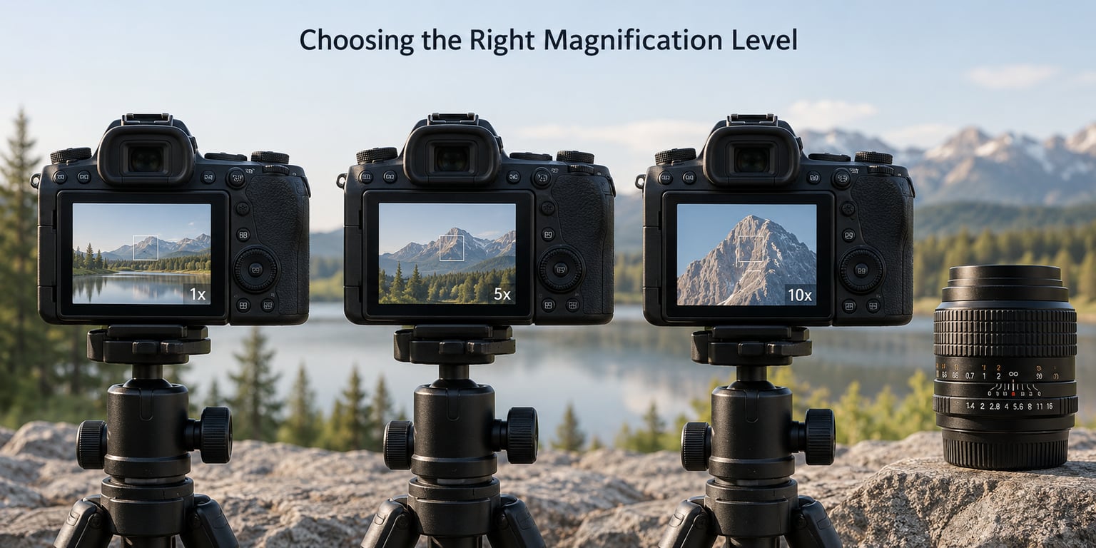 Choosing the Right Magnification Level