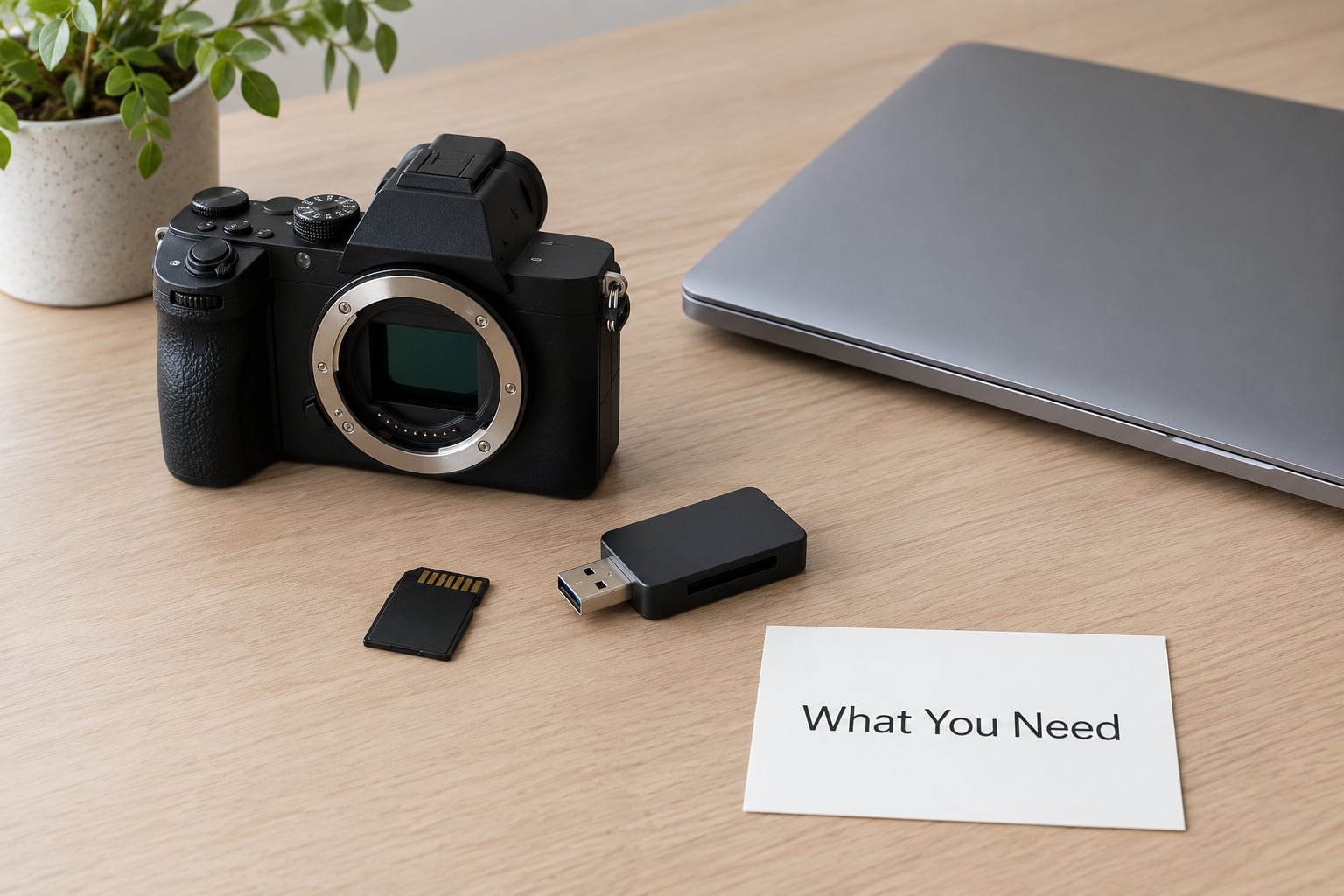 What You Need