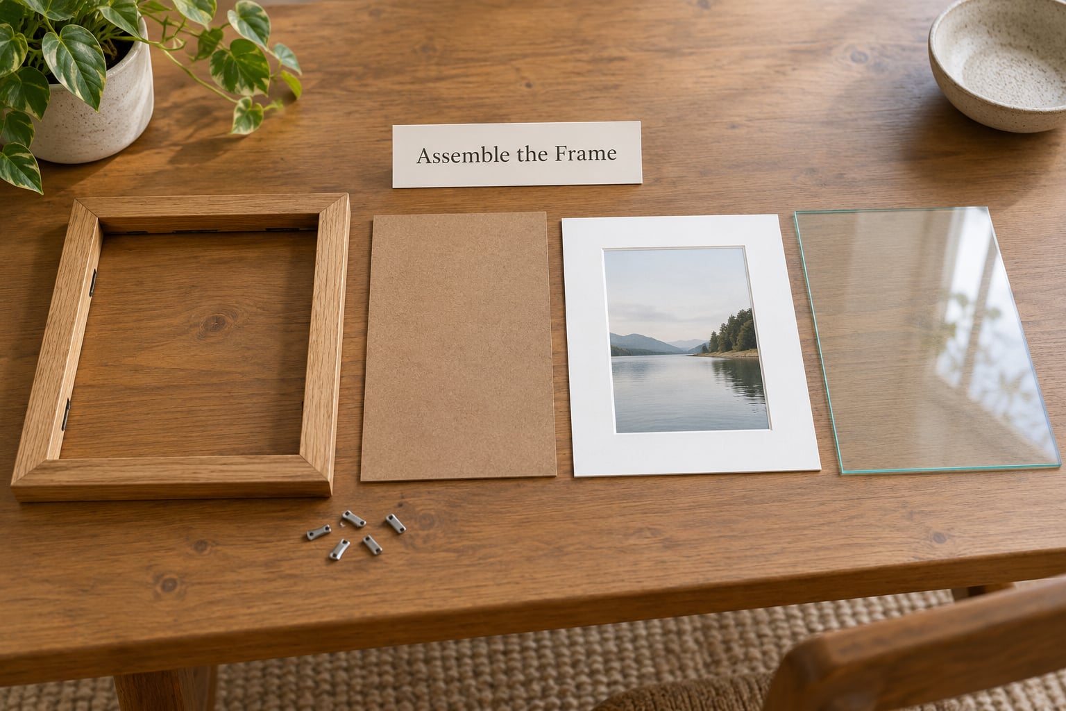 Assemble the Frame
