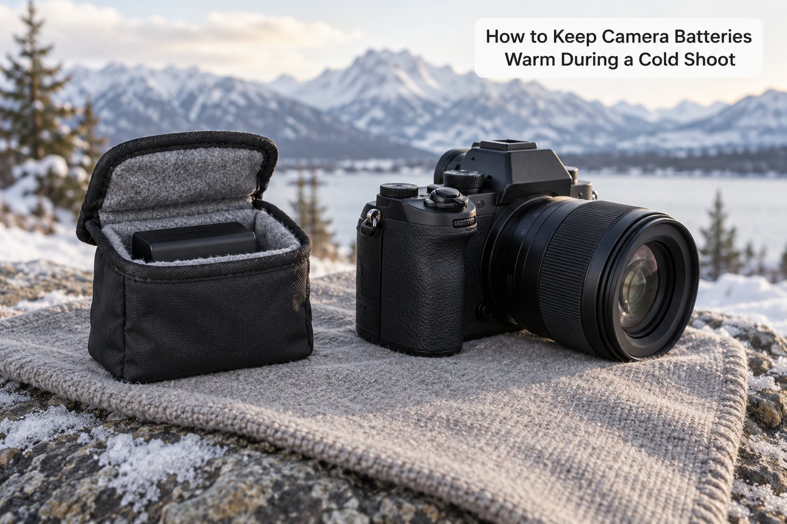 How to Keep Camera Batteries Warm During a Cold Shoot