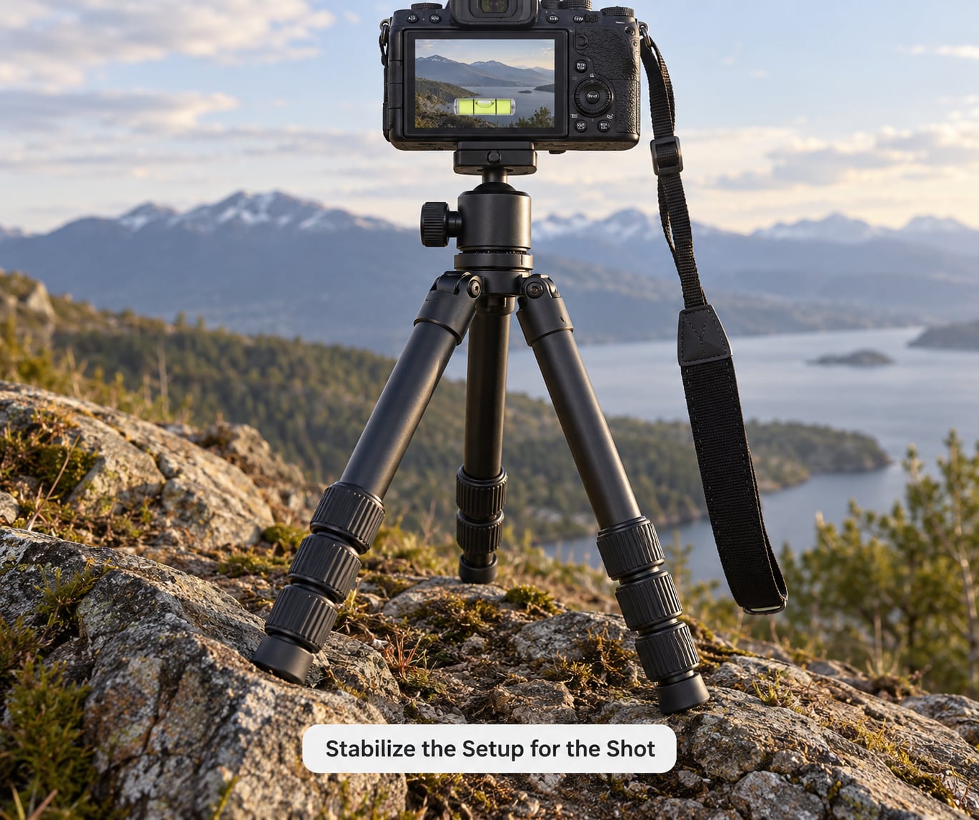 Stabilize the Setup for the Shot