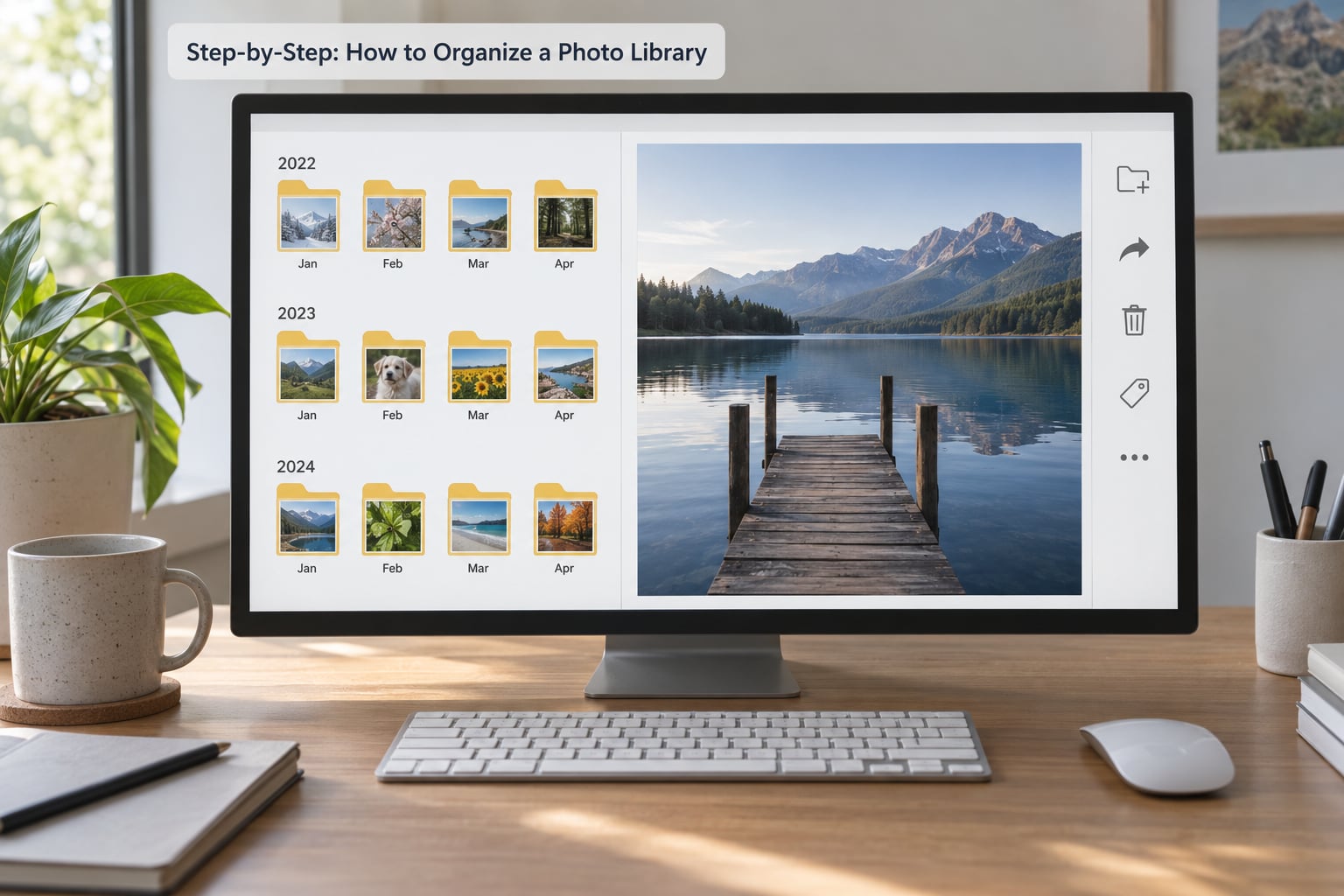 Step-by-Step: How to Organize a Photo Library