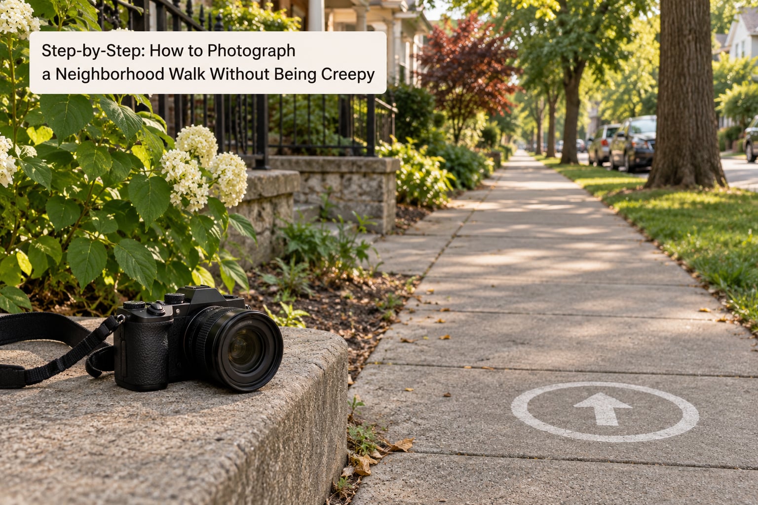 Step-by-Step: How to Photograph a Neighborhood Walk Without Being Creepy