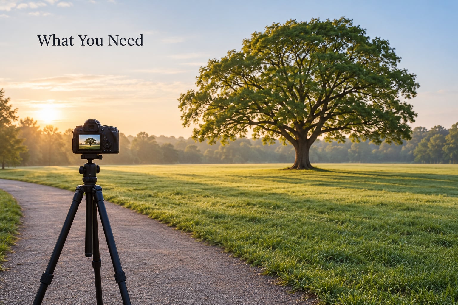 What You Need