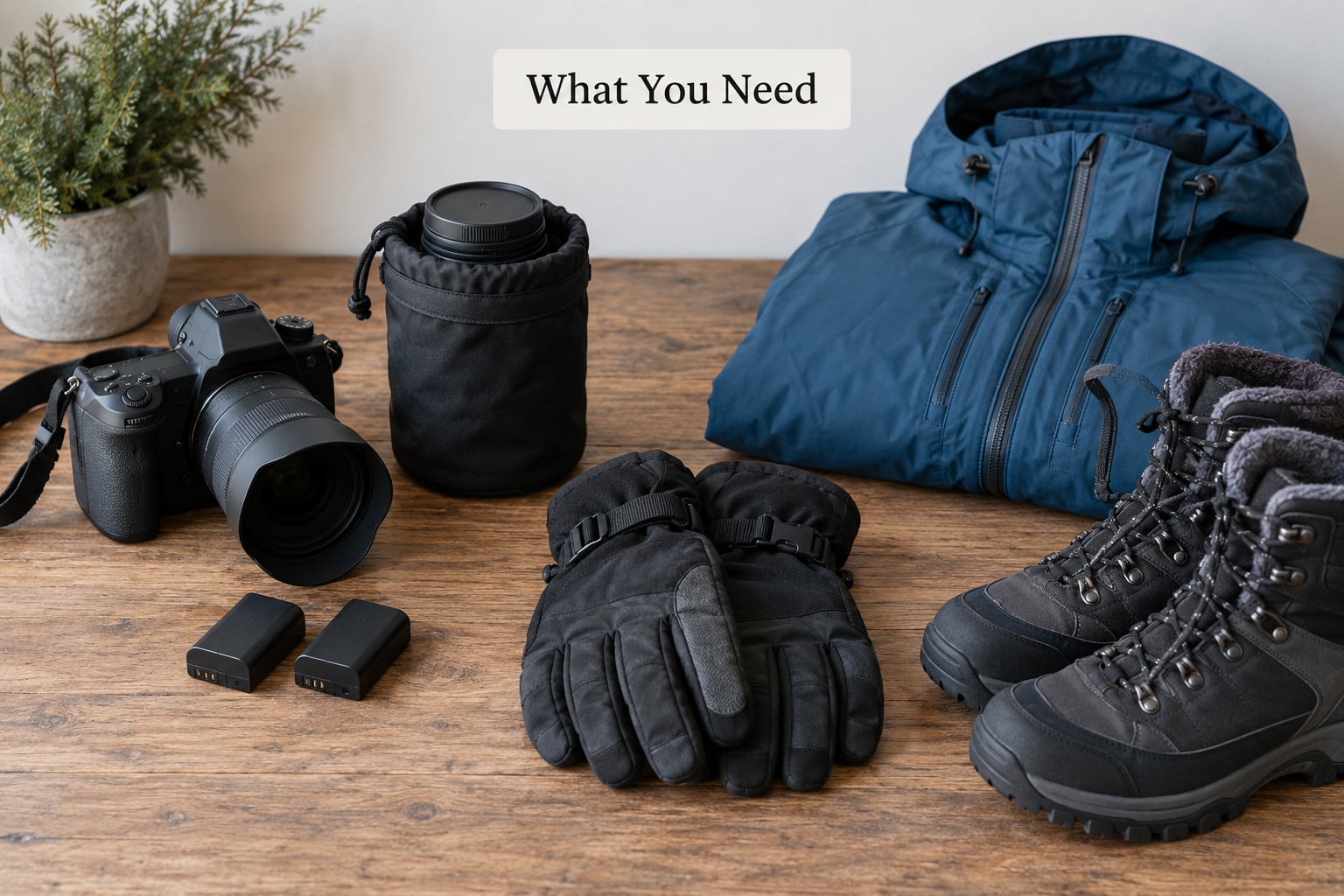 What You Need
