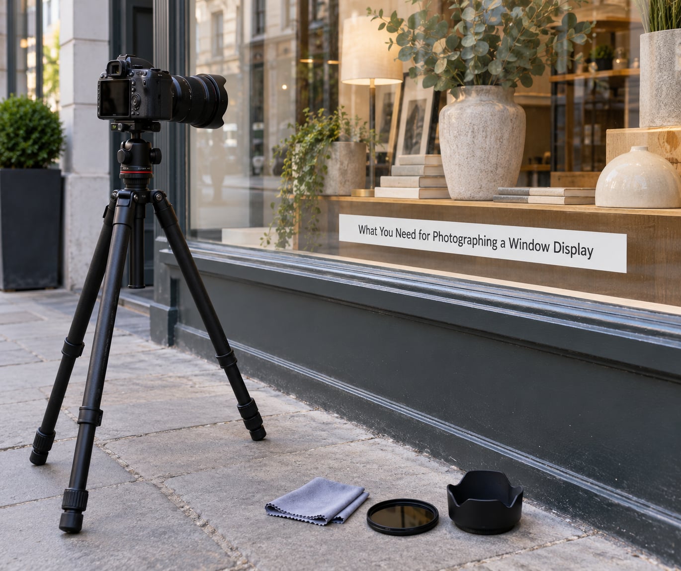 What You Need for Photographing a Window Display