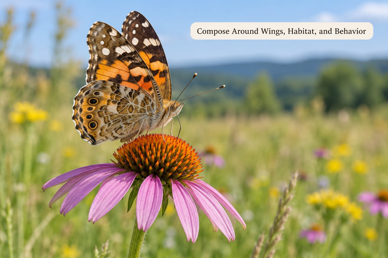 Compose Around Wings, Habitat, and Behavior