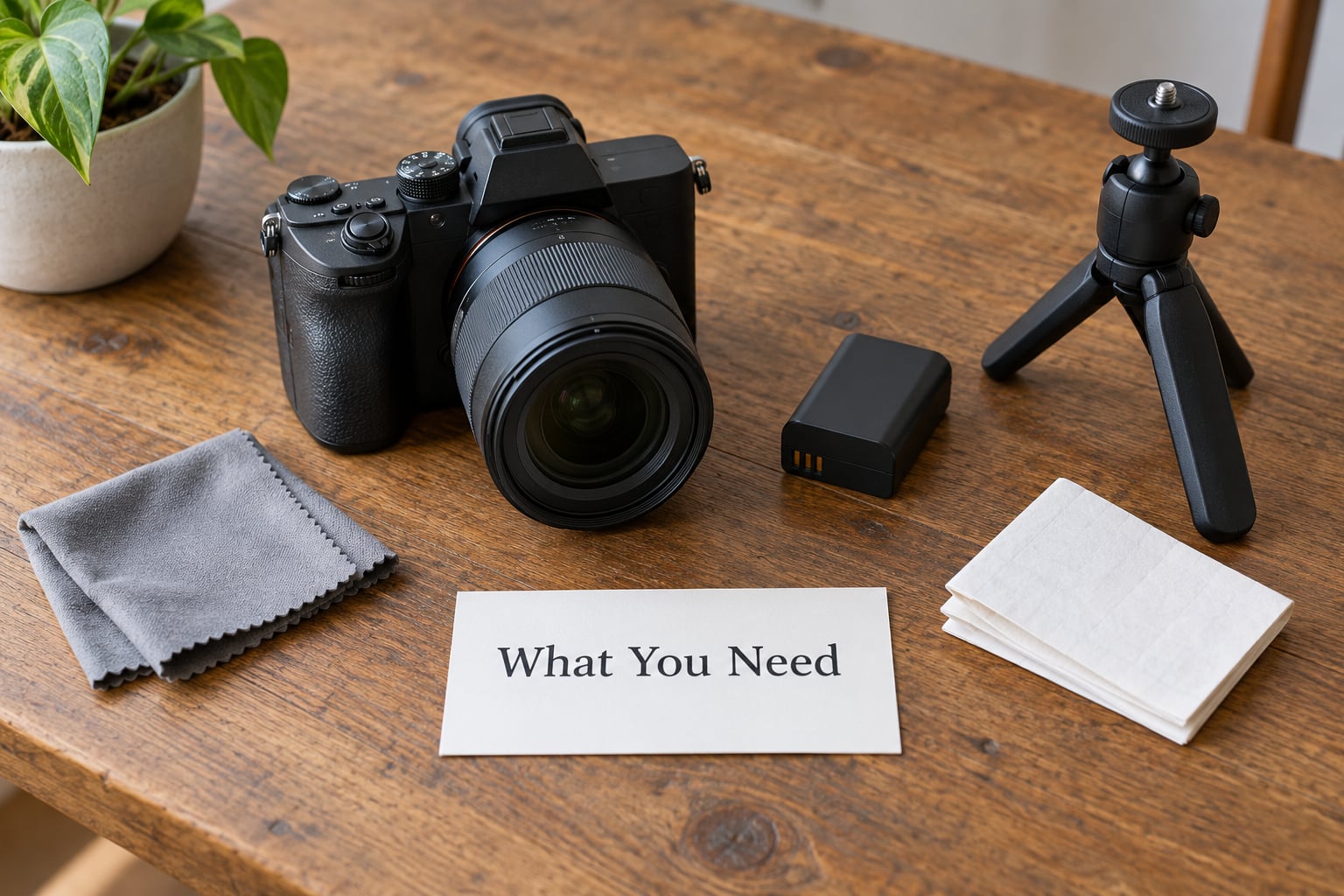 What You Need