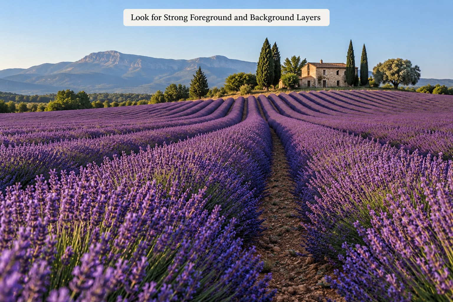 Look for Strong Foreground and Background Layers