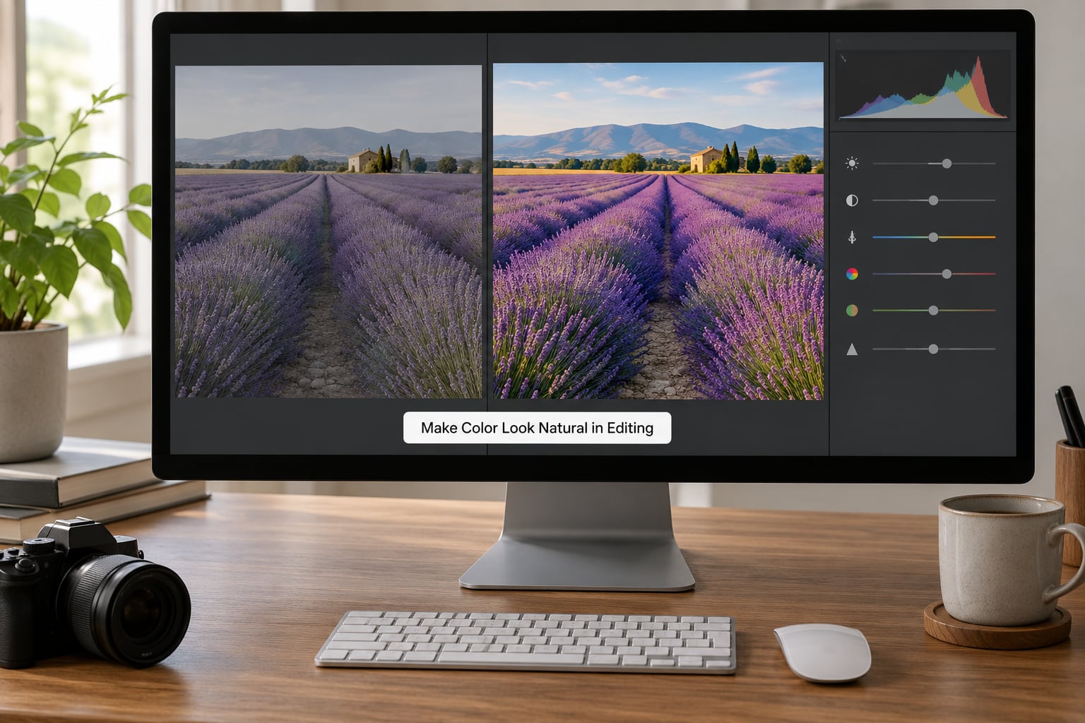 Make Color Look Natural in Editing