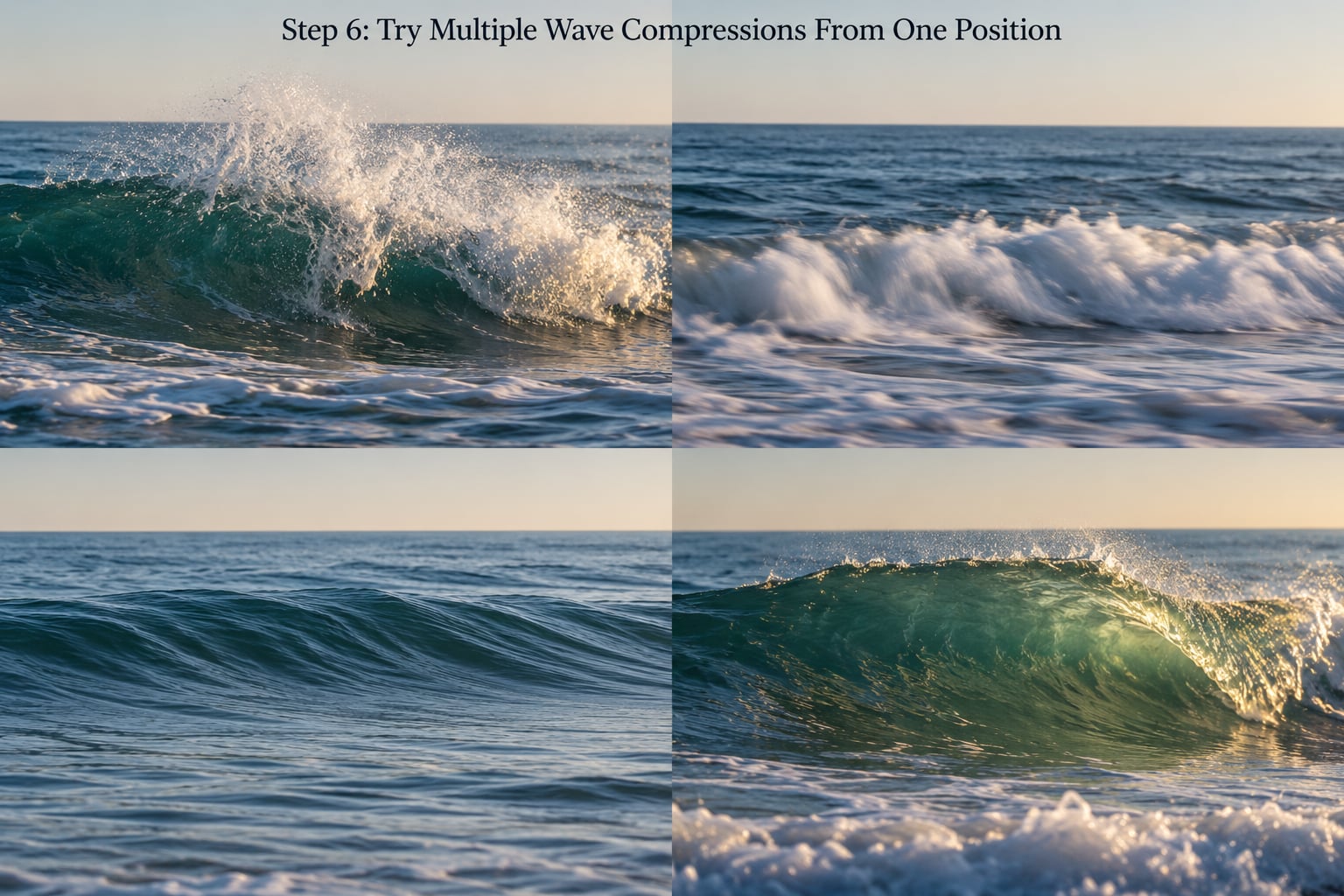 Step 6: Try Multiple Wave Compressions From One Position