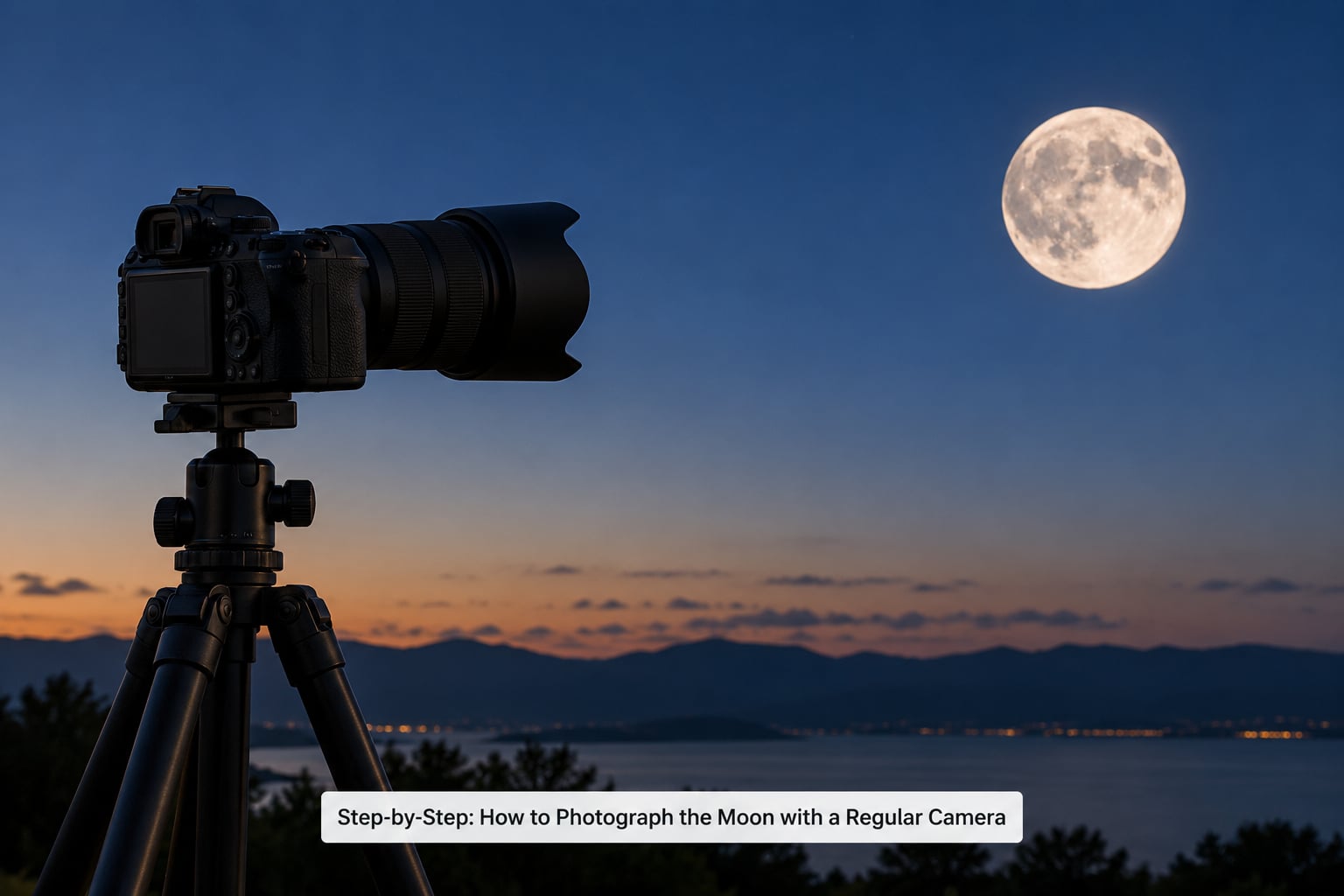 Step-by-Step: How to Photograph the Moon with a Regular Camera