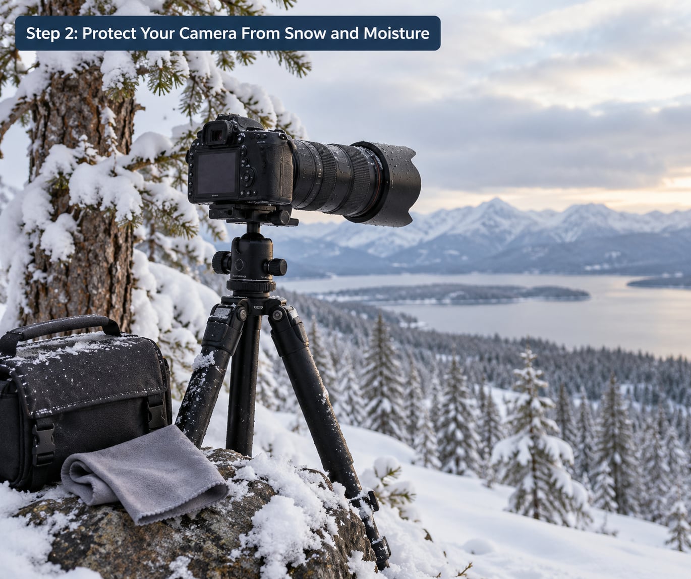 Step 2: Protect Your Camera From Snow and Moisture