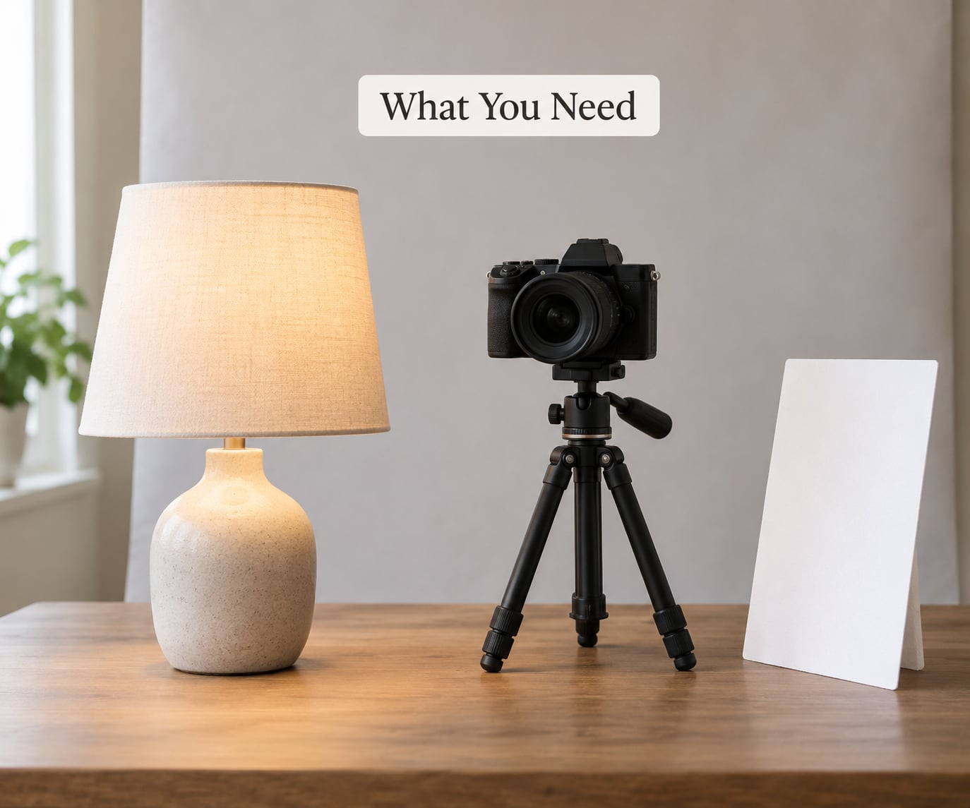 What You Need