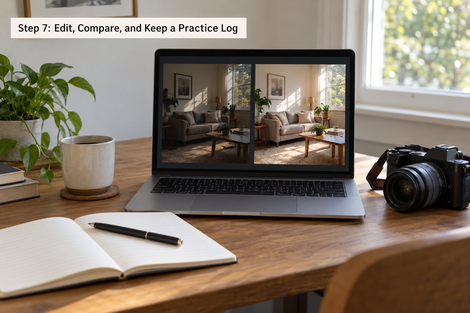Step 7: Edit, Compare, and Keep a Practice Log