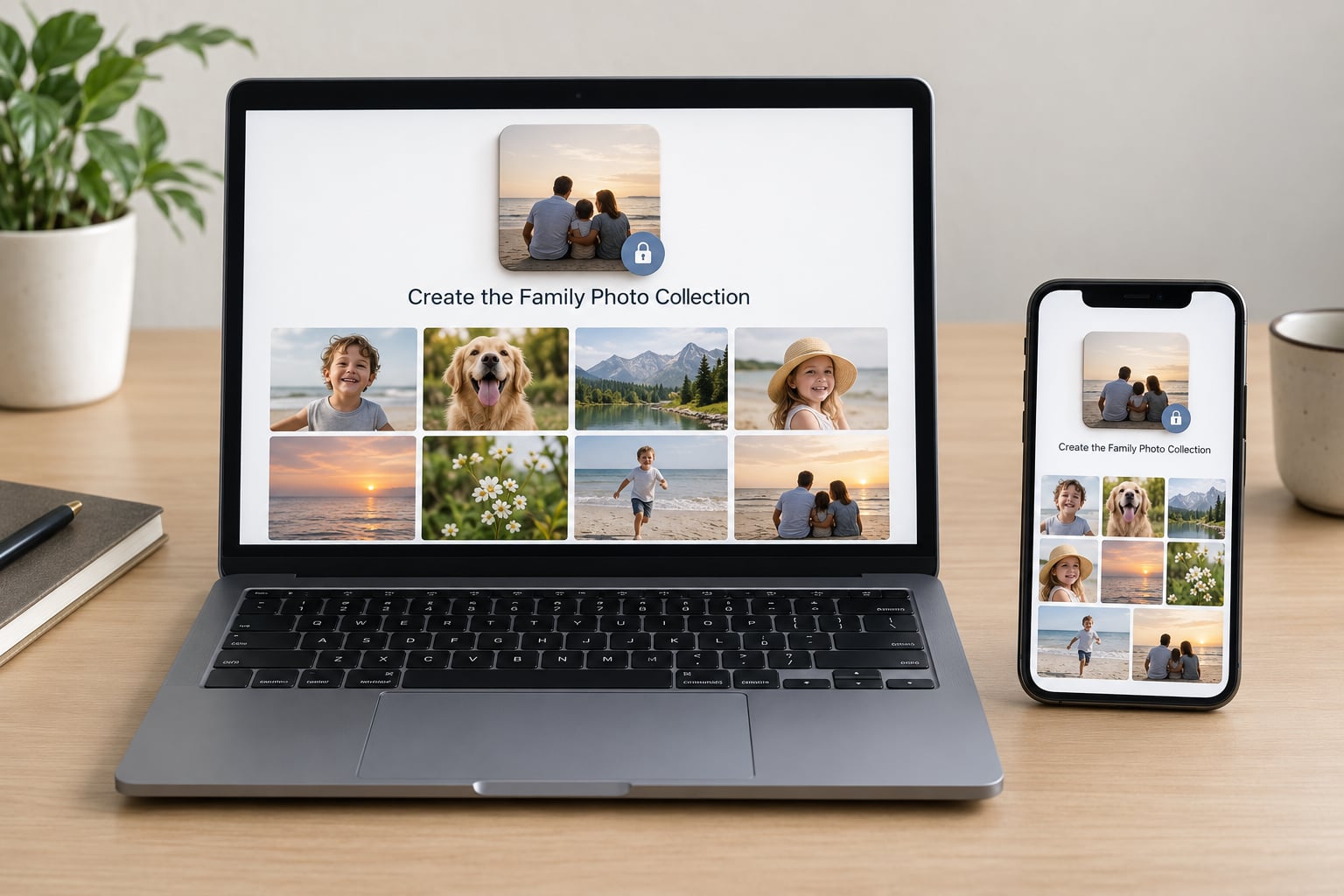 Create the Family Photo Collection