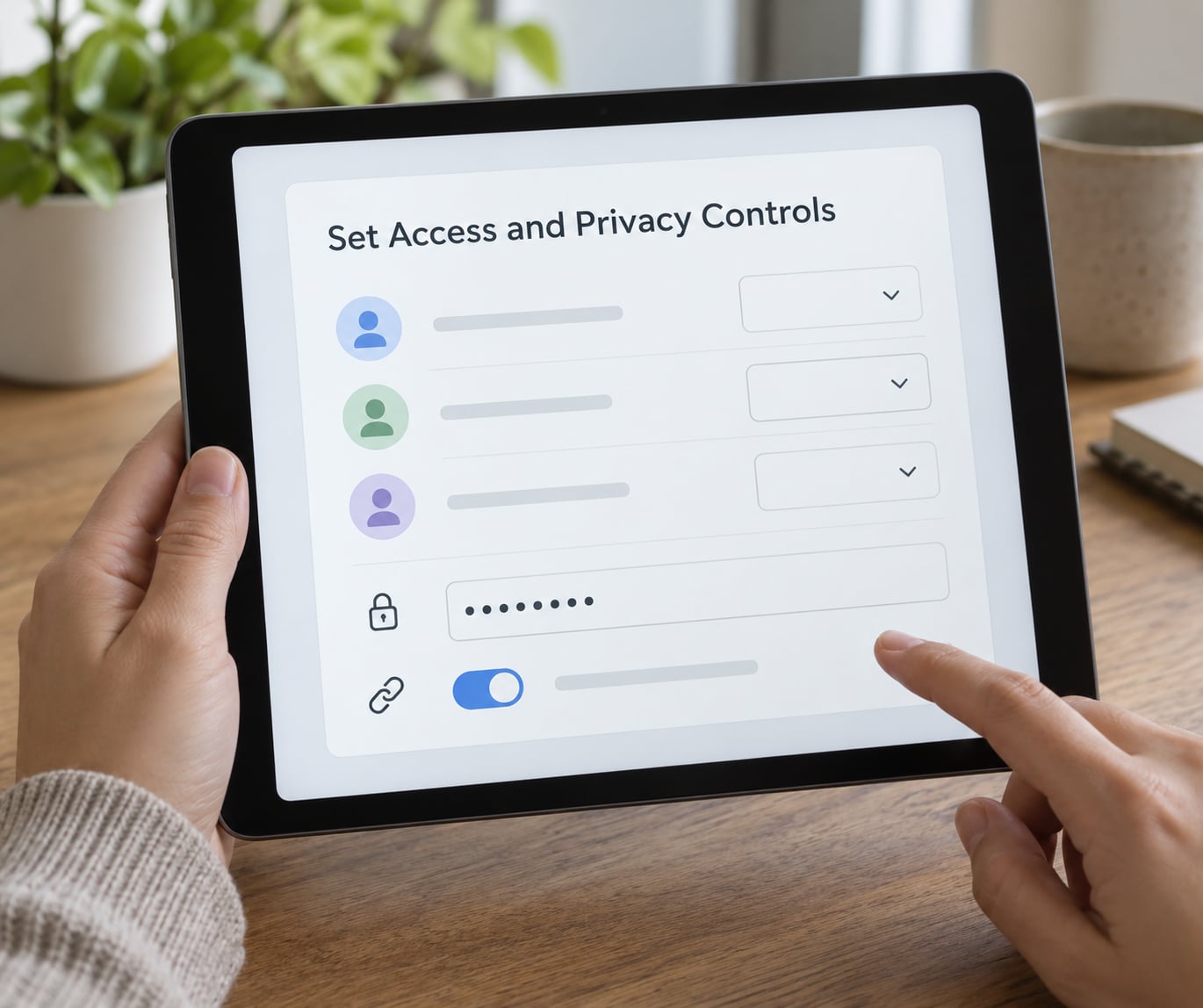 Set Access and Privacy Controls