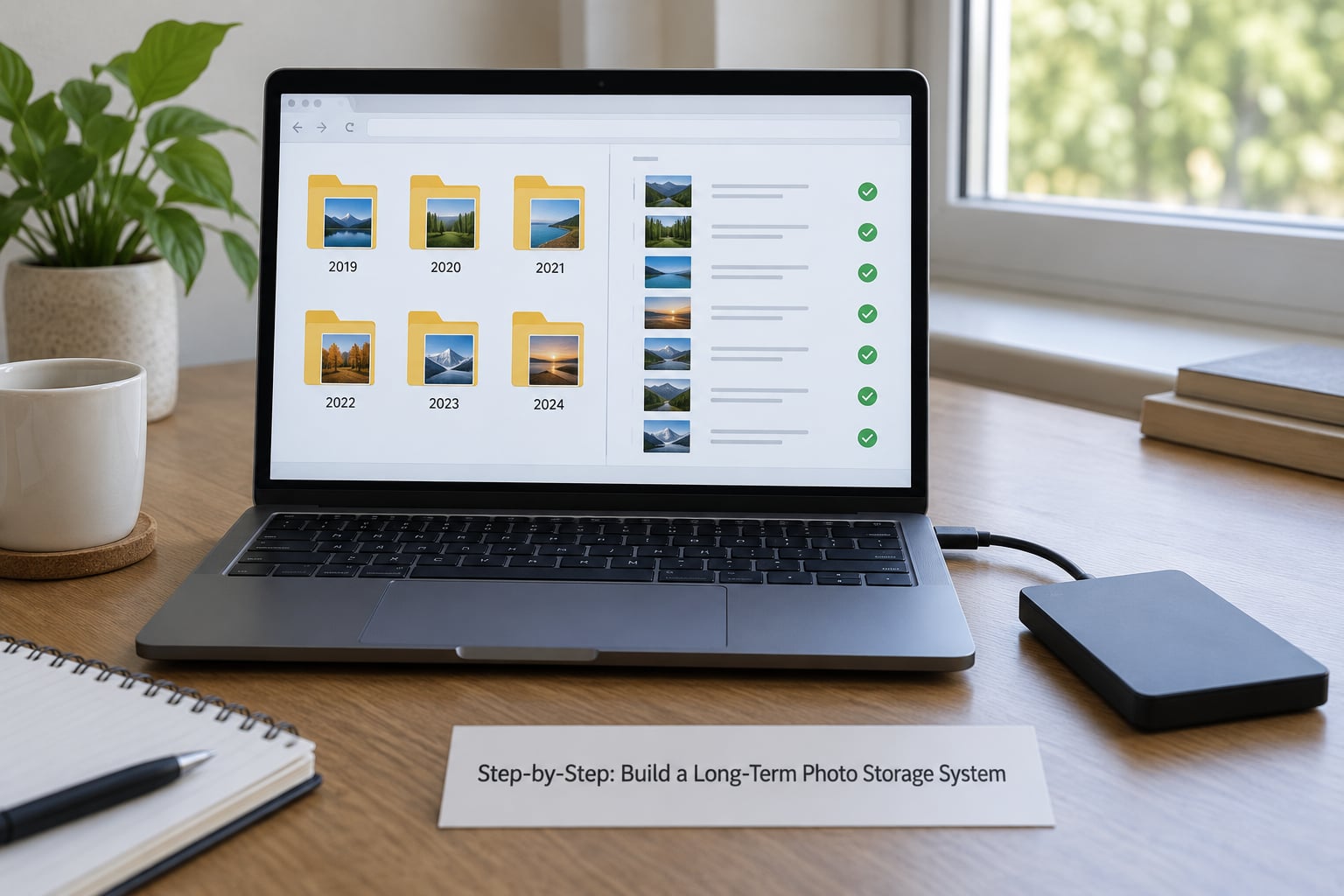 Step-by-Step: Build a Long-Term Photo Storage System