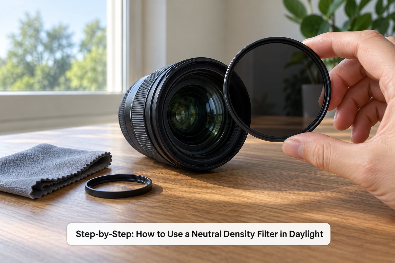Step-by-Step: How to Use a Neutral Density Filter in Daylight