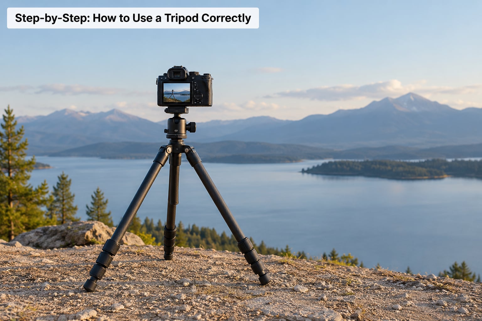 Step-by-Step: How to Use a Tripod Correctly