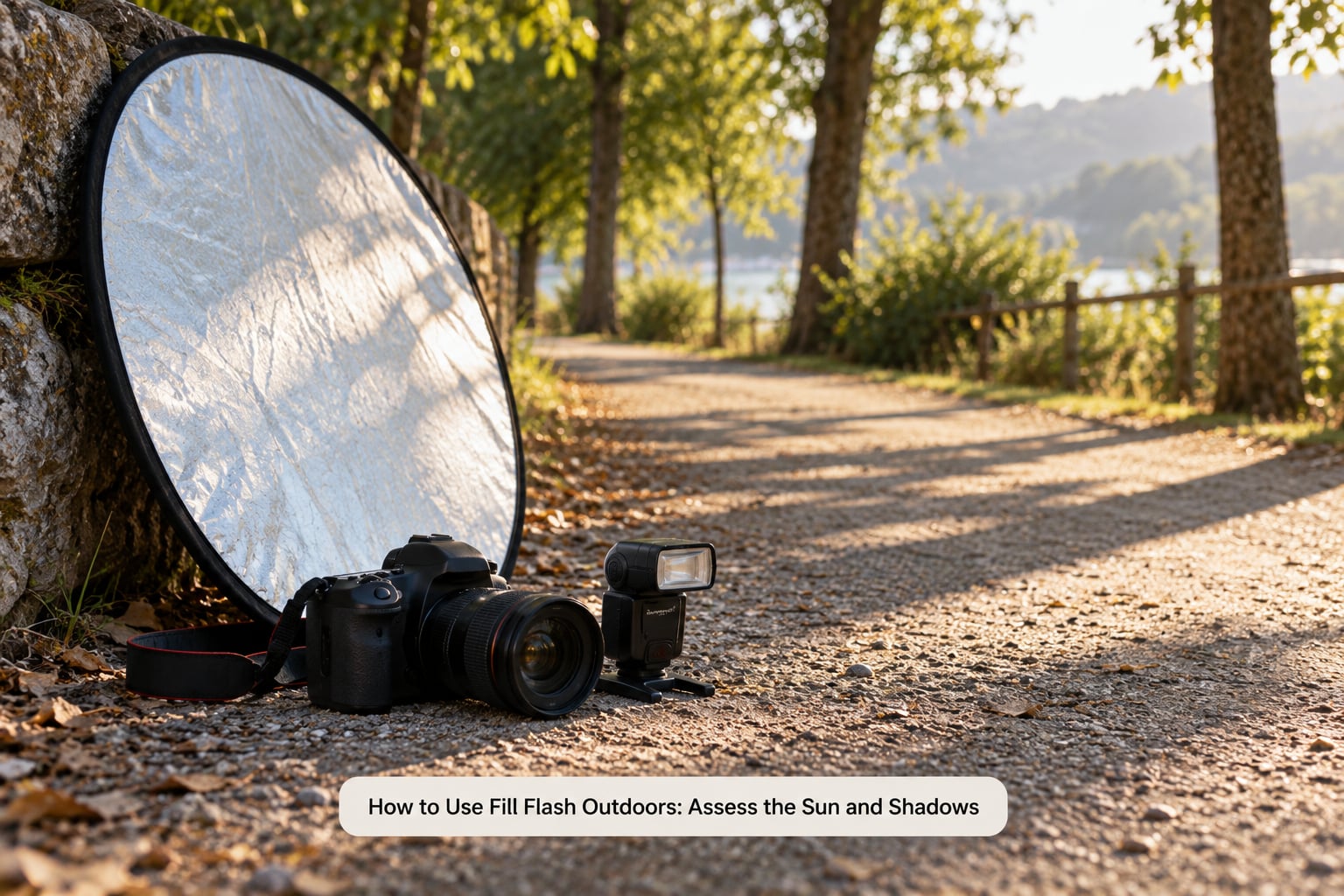 How to Use Fill Flash Outdoors: Assess the Sun and Shadows