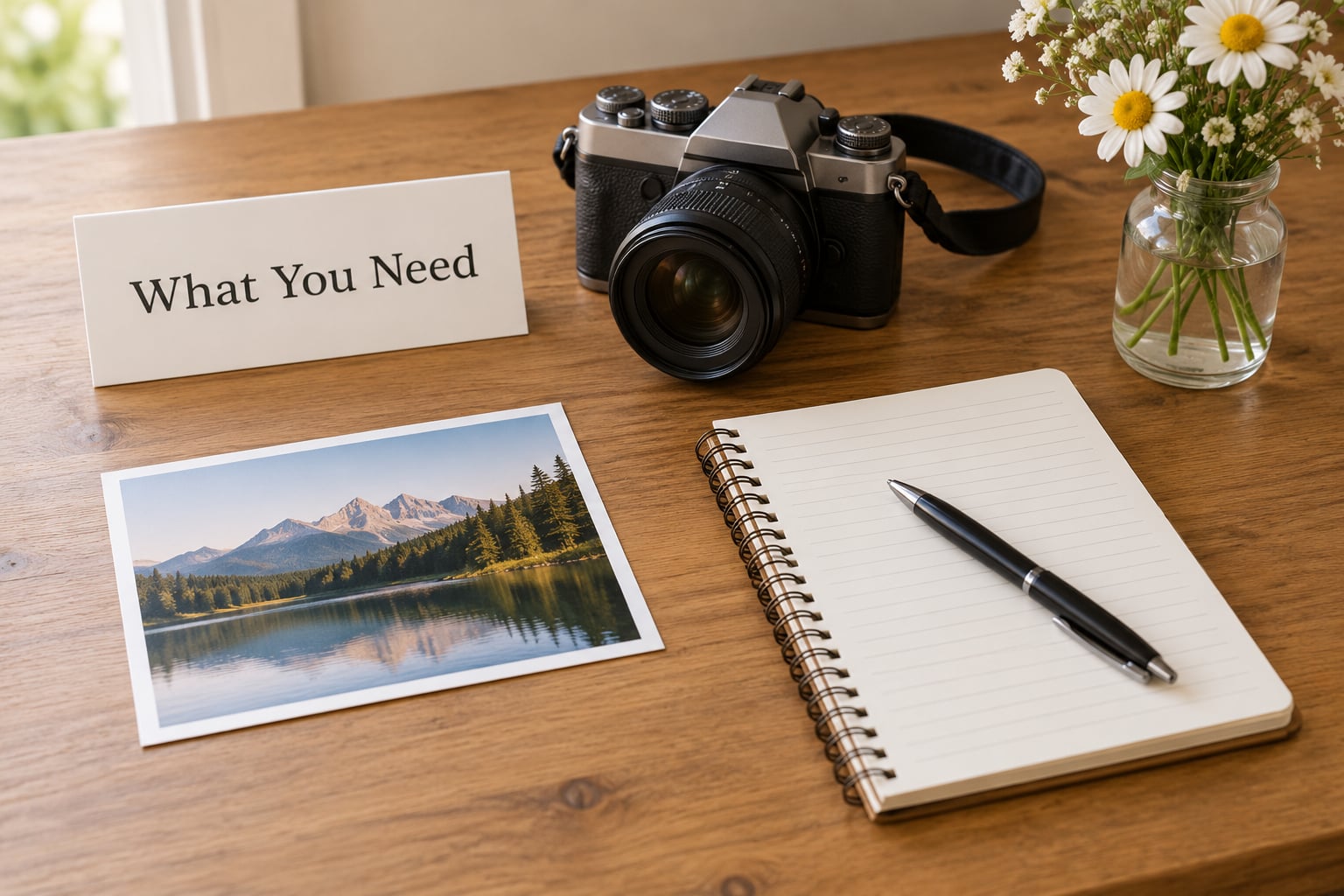 What You Need