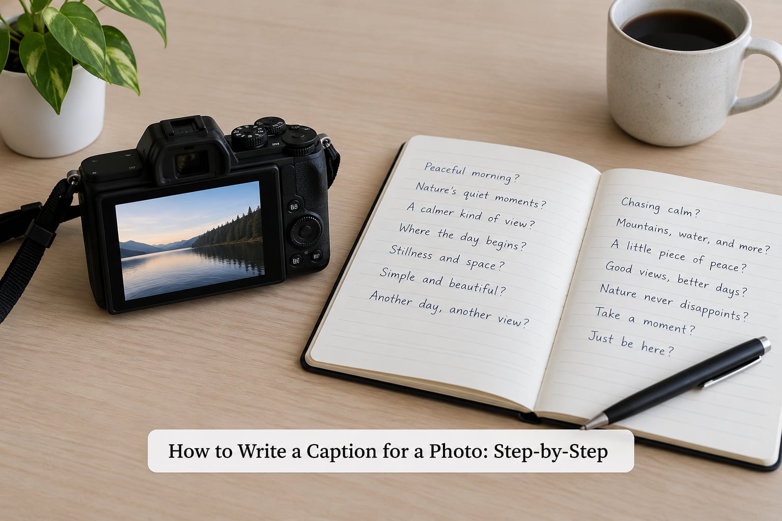 How to Write a Caption for a Photo: Step-by-Step