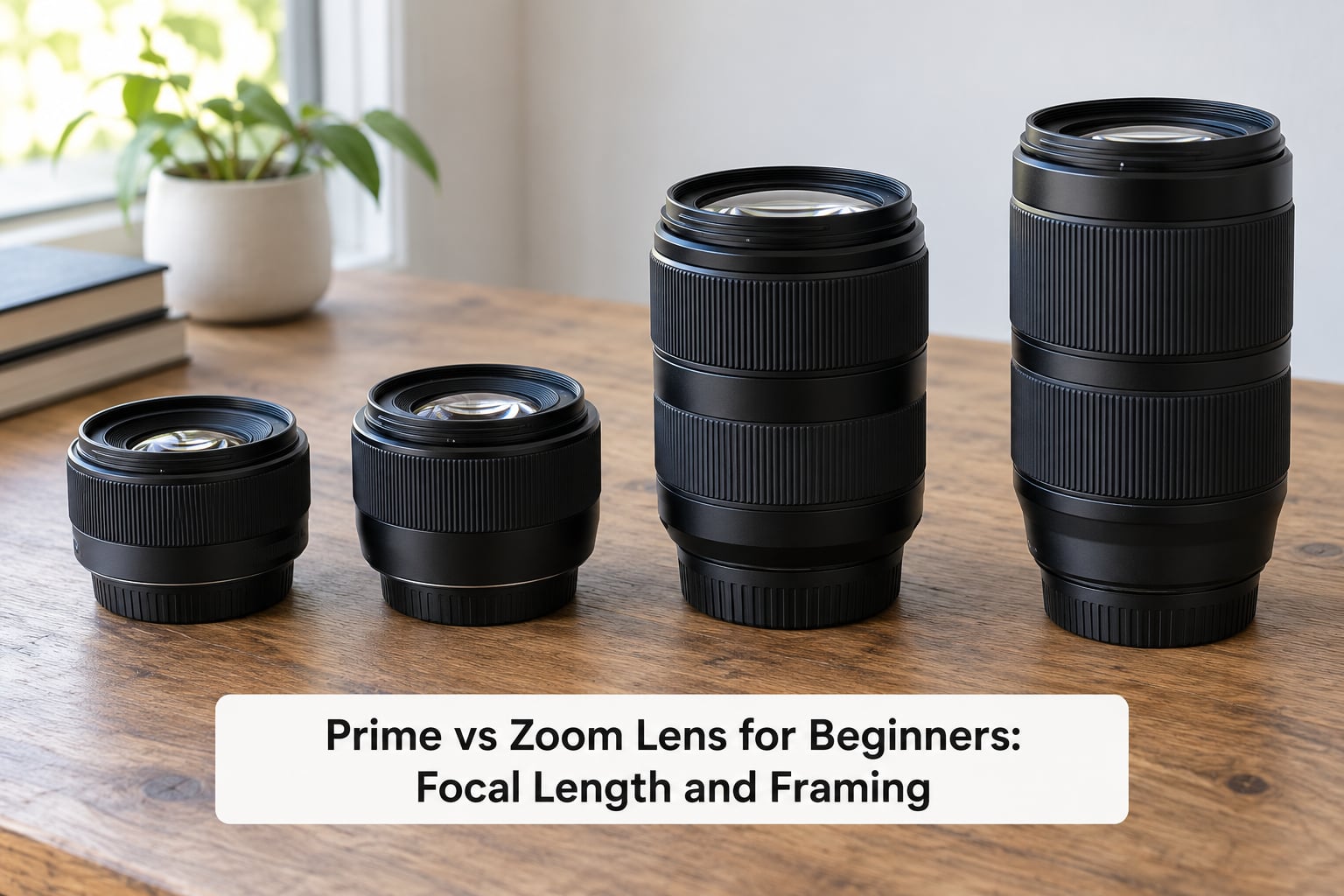Prime vs Zoom Lens for Beginners: Focal Length and Framing