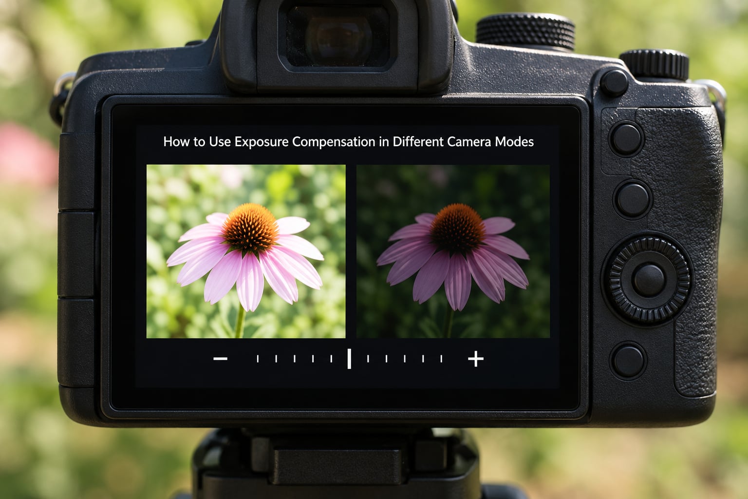 How to Use Exposure Compensation in Different Camera Modes